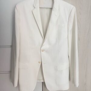 Authentic Elegant EMPORIO ARMANI BLAZER JACKET MAN White Men's Blazer
